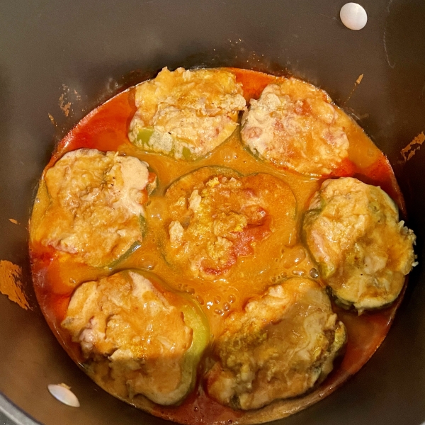 Hungarian Stuffed Yellow Peppers