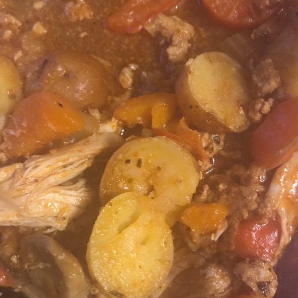 Ground Chicken Stew
