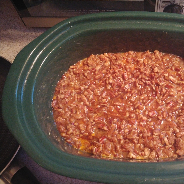 Slow Cooker Sweet Potato Casserole