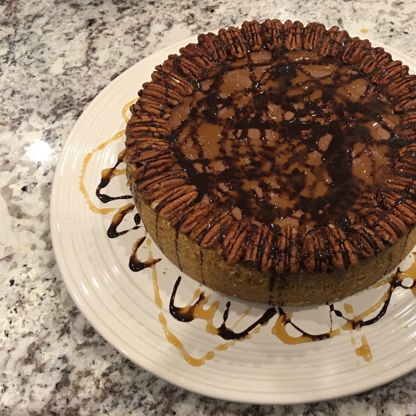 Chocolate Caramel Cheesecake