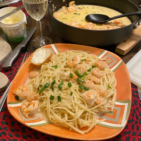 Linguine with Scampi