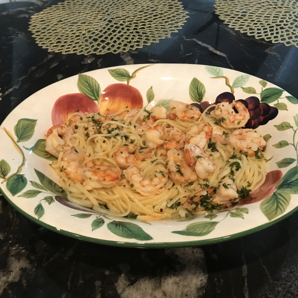 Linguine with Scampi