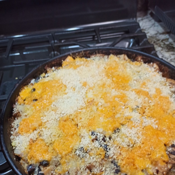 Mexican Casserole with Leftover Turkey