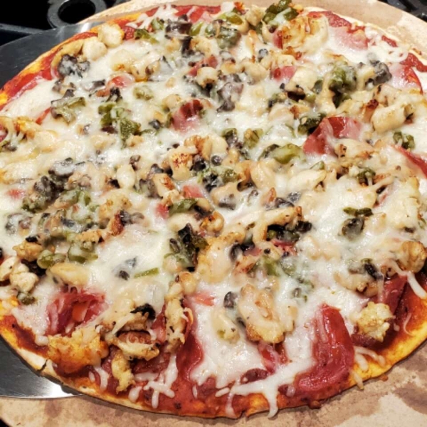 Jerk Chicken Pizza
