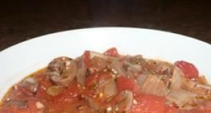 Soft Polenta with Spicy Tomato Sauce
