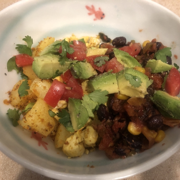 Ultimate Tofu Breakfast Burrito Bowls