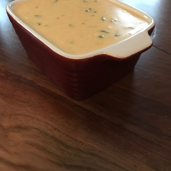 Grilled Poblano Queso Dip