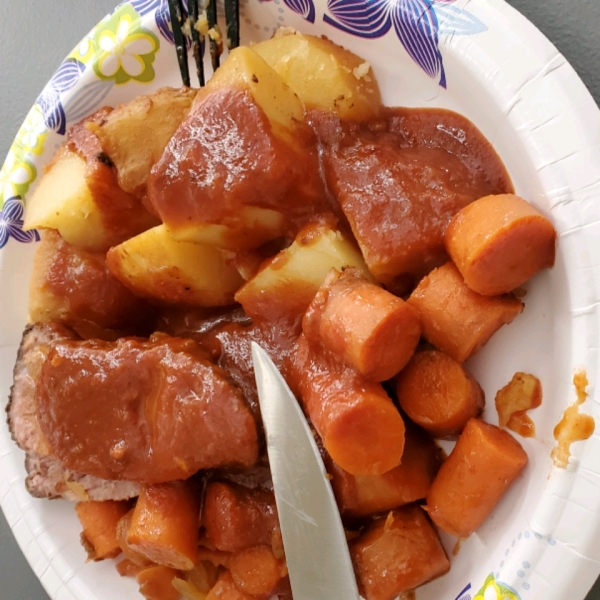 Slow Cooker Sweet-and-Sour Pot Roast
