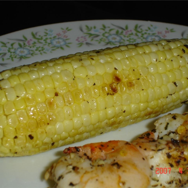 Horseradish Corn on the Cob