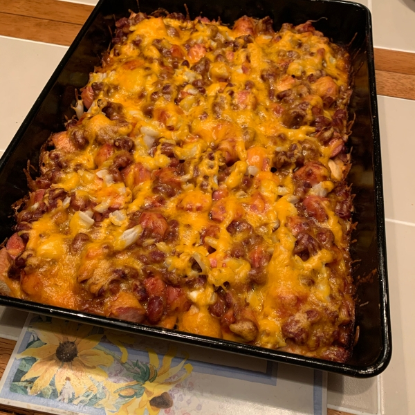 Chili Dog Casserole I