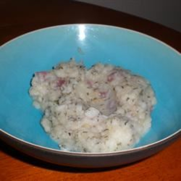 Herbed Garlic Mashed Potatoes