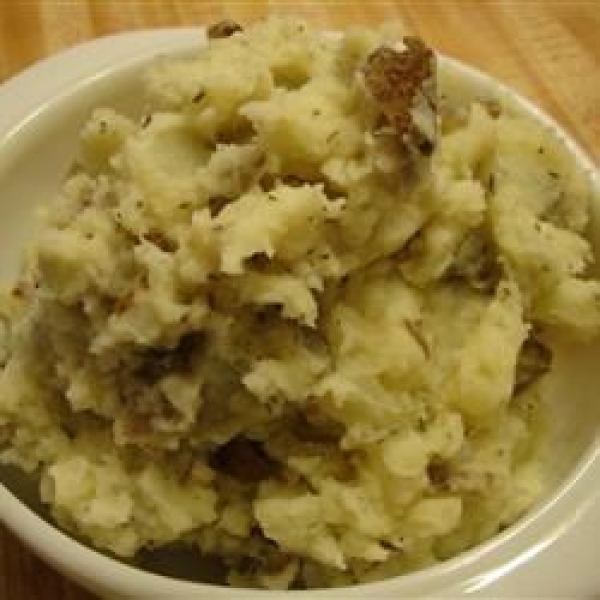 Herbed Garlic Mashed Potatoes
