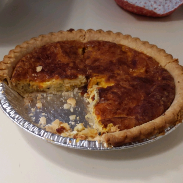 Donna's Cheesy Quiche