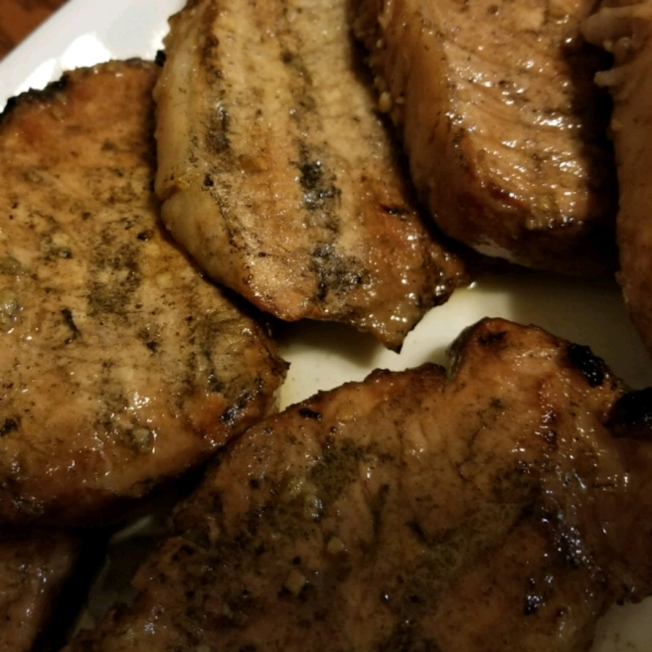 Delicious Tangy Pork Chops