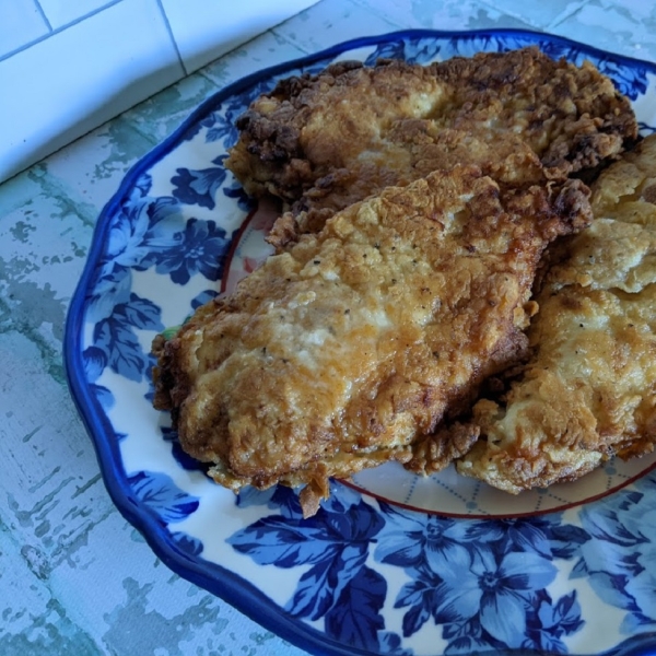 Easy Oven-Finished Fried Chicken