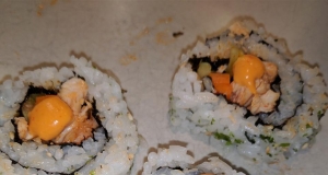 Buffalo Chicken Sushi Roll