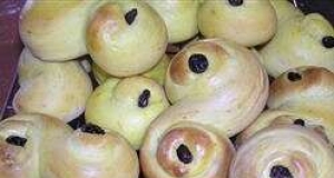 Swedish St. Lucia Buns