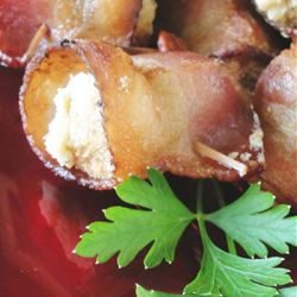 Bacon Olive Wraps