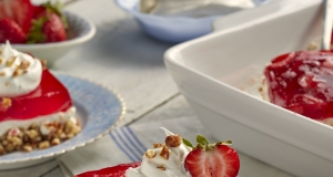 Judy's Strawberry Pretzel Salad