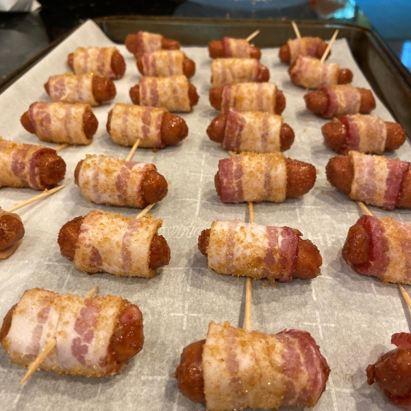 Bacon Wrapped Smokies