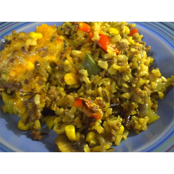 Wild Rice and Beef Casserole