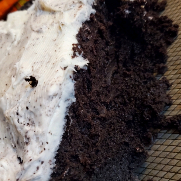 Black Chocolate Cake