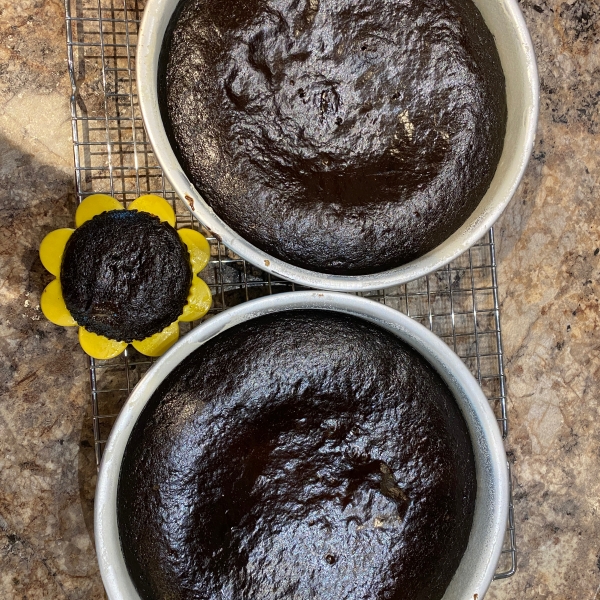 Black Chocolate Cake