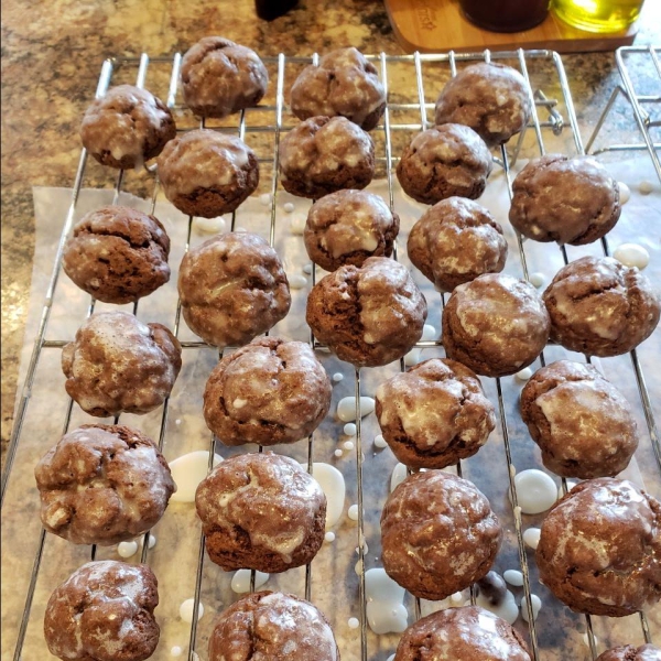 Italian Frosted Chocolate Cookies