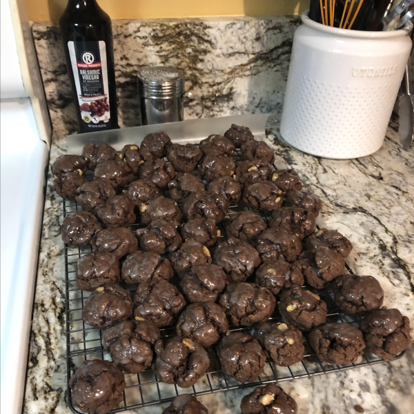 Italian Frosted Chocolate Cookies