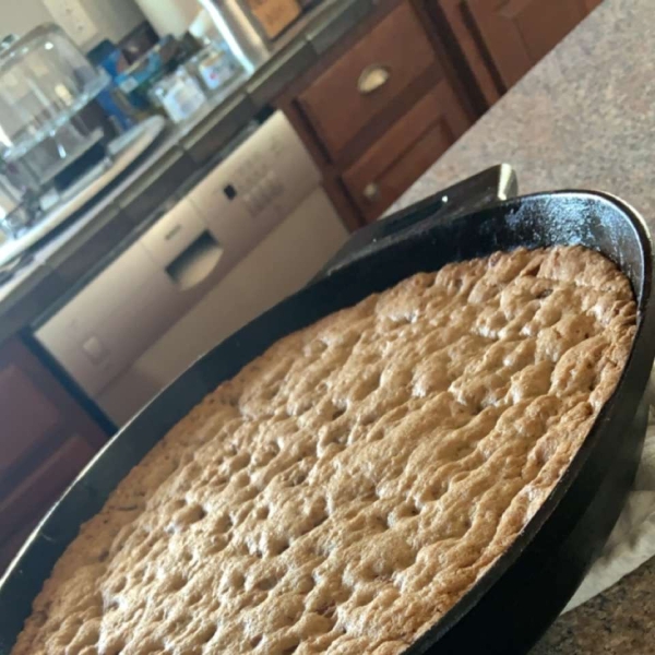 Loaded Chocolate Chip Skillet Cookie