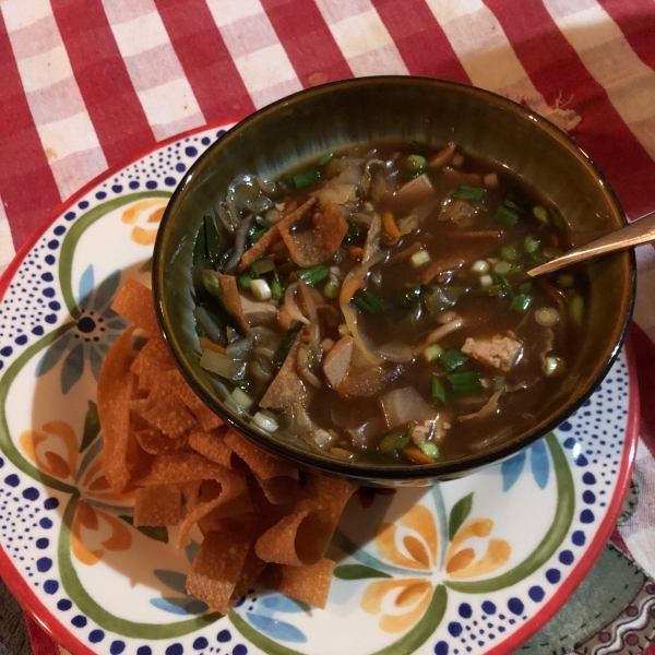 Hot and Sour Cabbage Soup