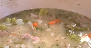 Classic Turkey and Rice Soup