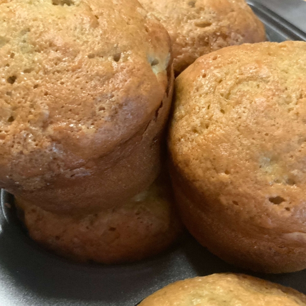 Lighter Banana Muffins