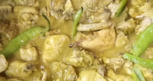 Spicy Indian Chicken with Green Masala