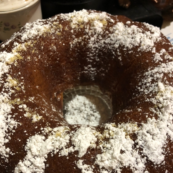 Simple Christmas Rum Cake