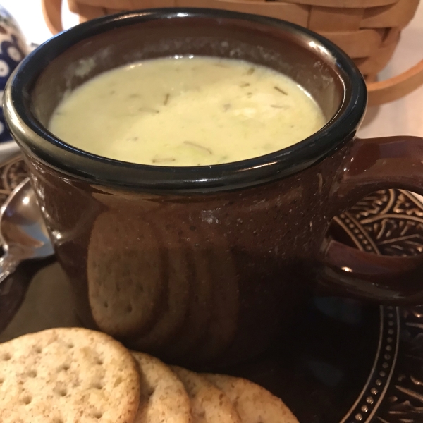 Rosemary Asparagus Soup