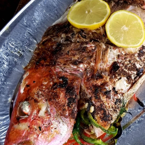 Grilled Red Snapper