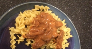 Burgundy Stroganoff