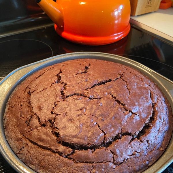 Vegan Double Chocolate Peanut Butter Banana Cake