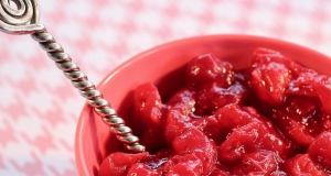 Simple Sugar-Free Cranberry Sauce