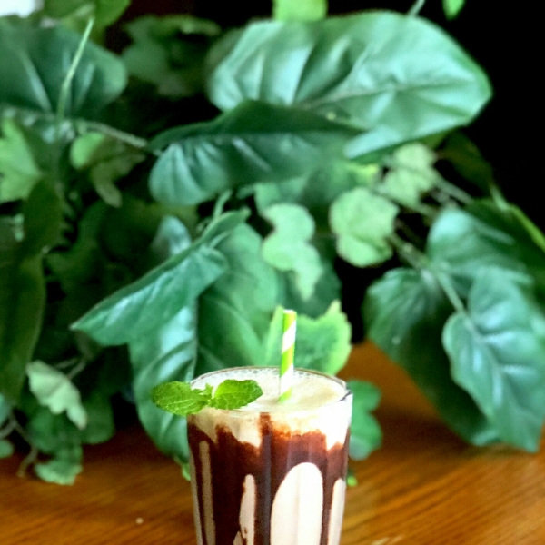 Tahini Mint Chocolate Shake