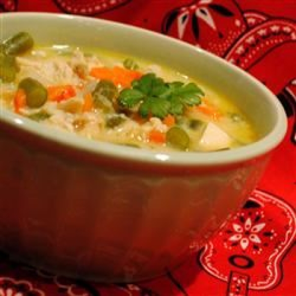 Creamy Chicken Vegetable Chowder