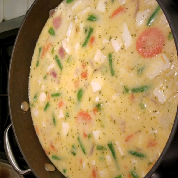 Creamy Chicken Vegetable Chowder