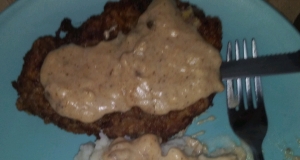 Country Fried Steak and Milk Gravy