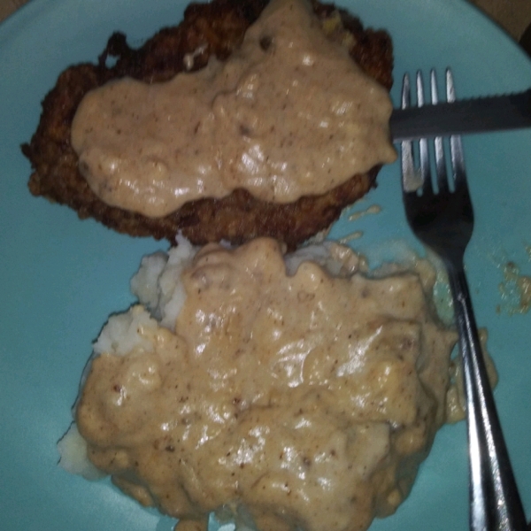 Country Fried Steak and Milk Gravy