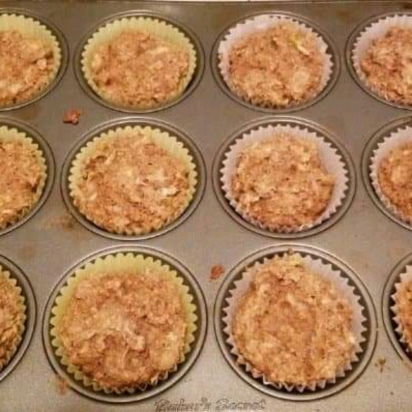 Low Fat Apple Bran Muffins