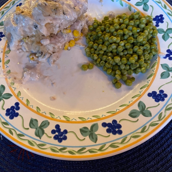 Baked Stuffed Pork Chops