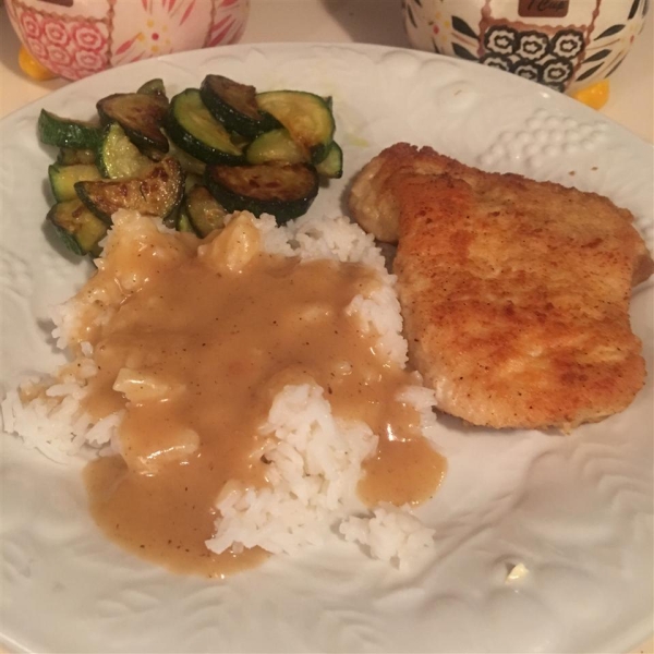 Chicken with Rice and Gravy