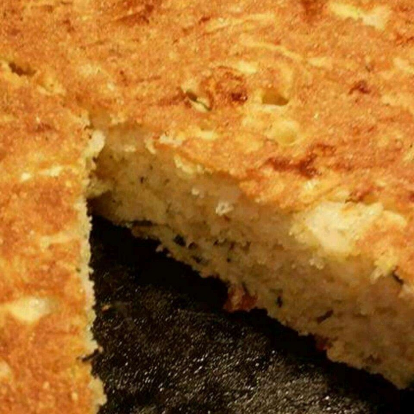 Skillet Zucchini Cornbread