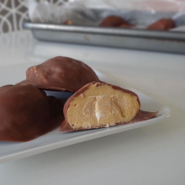 Coconut Chocolate Peanut Butter Balls